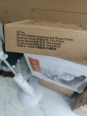 Hp 655 Wireless Keyboard and Mouse Combo