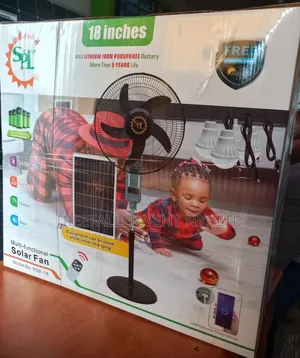 SPL Rechargeable Standing Fan