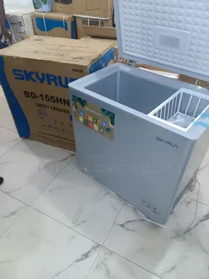 Skyrun Bd-155hnw: Compact 155l Chest Freezer for Home Storage