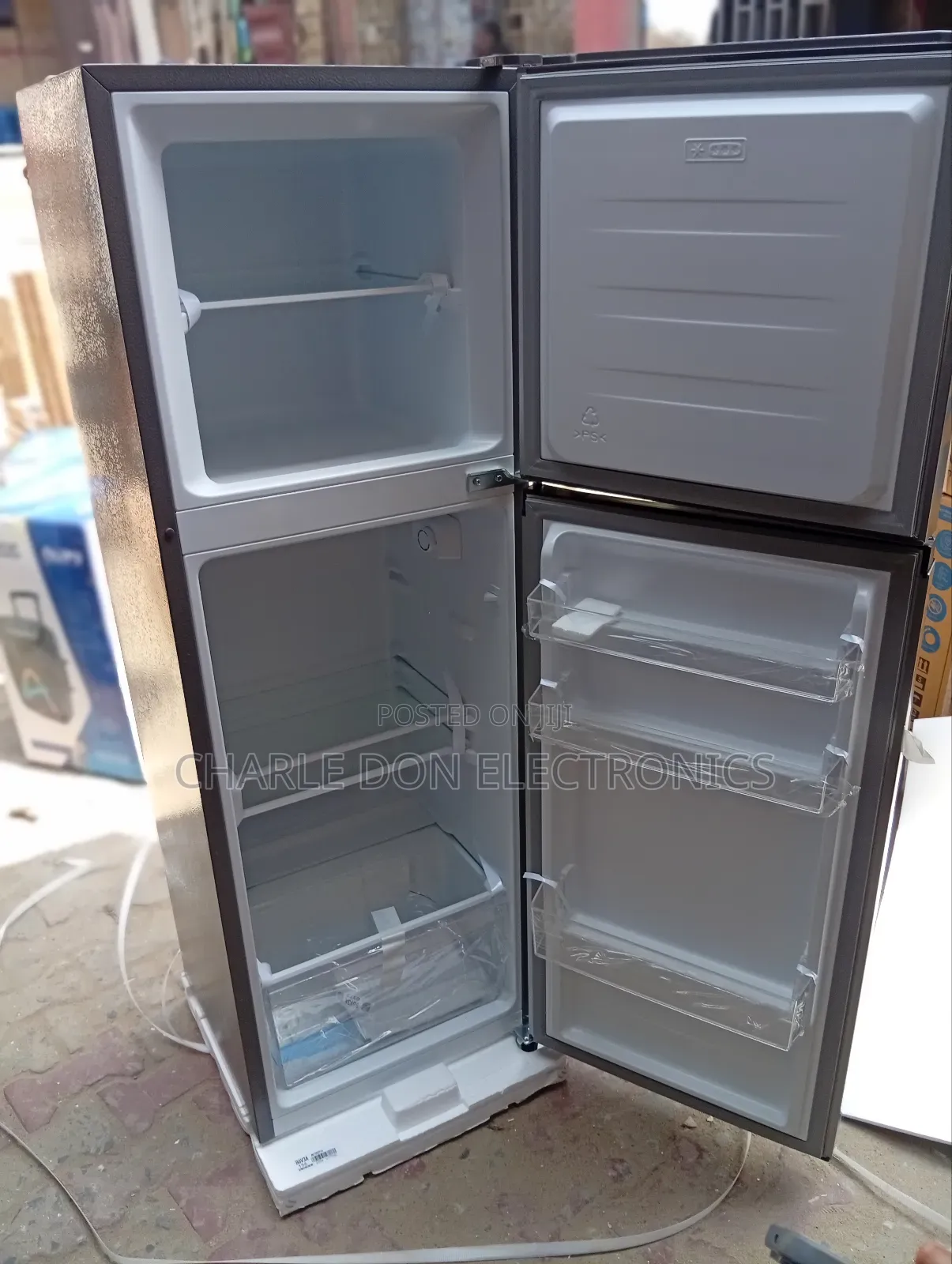 Original Hisense Double Fridge and Freezer