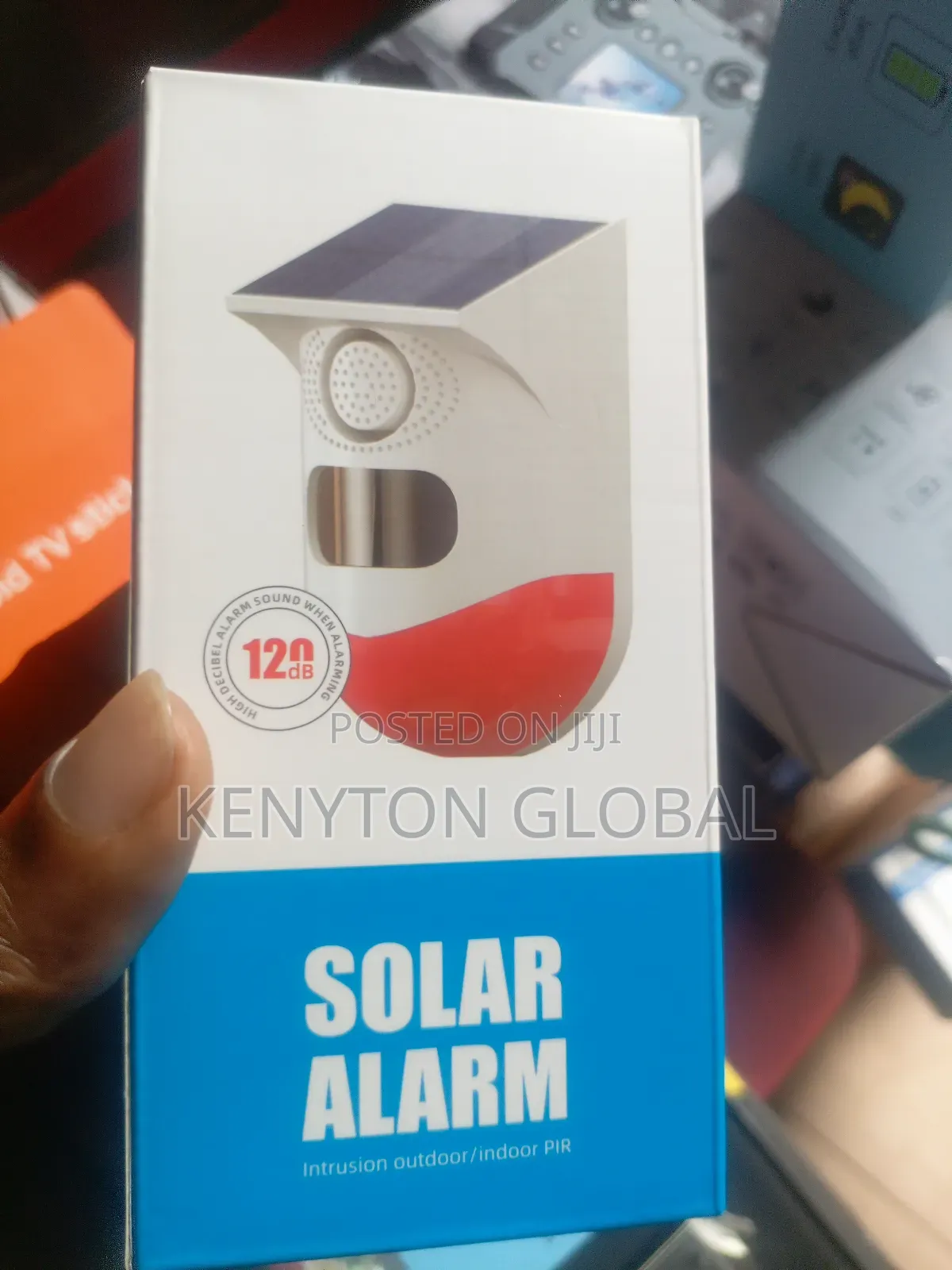 Solar Wireless Motion Sensor Alarm