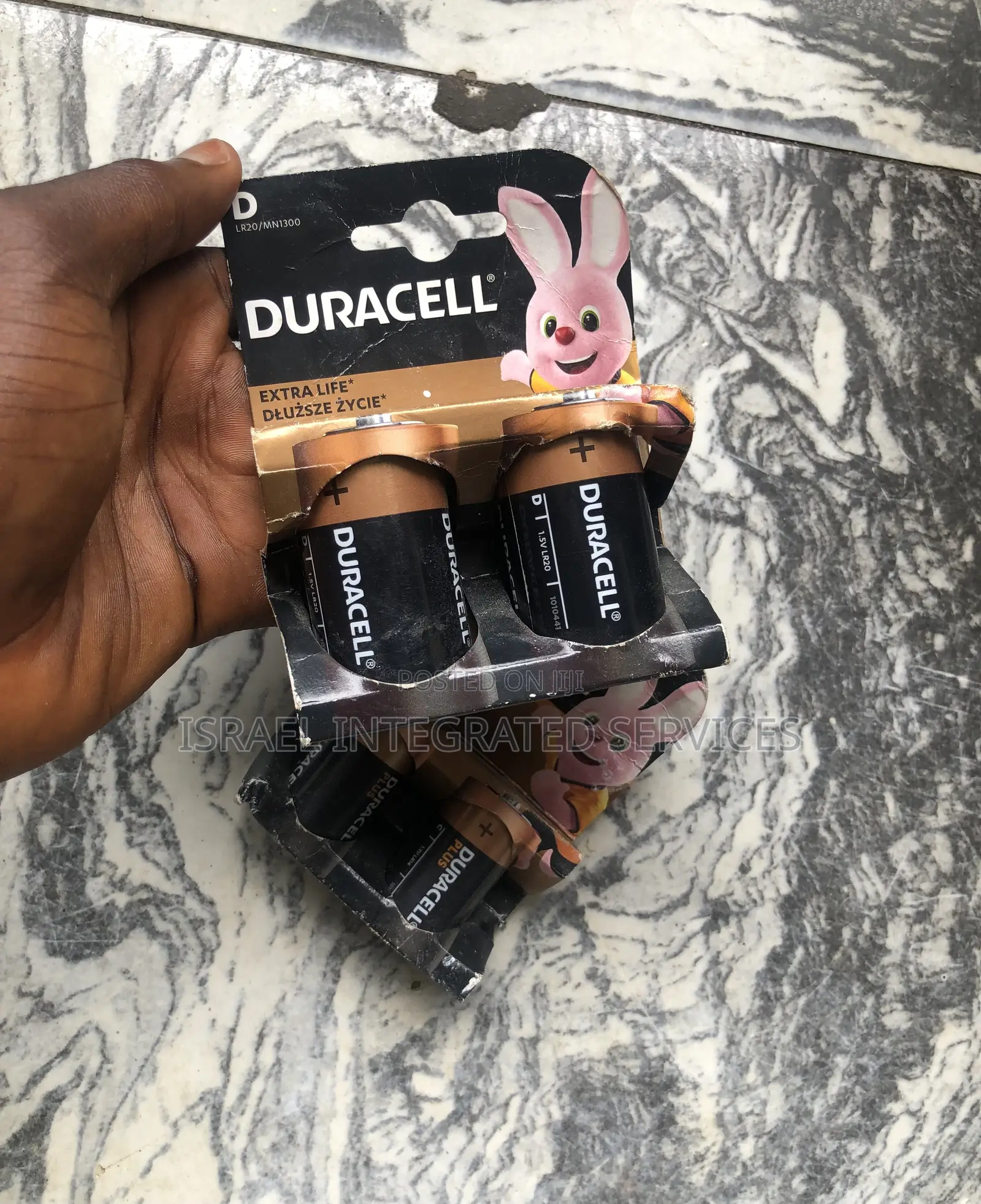 Duracell Rechargeable Battery D