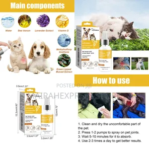 Original Bee Venom Joint Bones Spray for Dogs/Cats (Hmk)