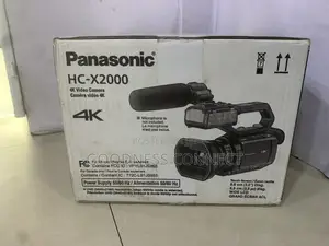 Panasonic Hc-x2000 4k Video Camera
