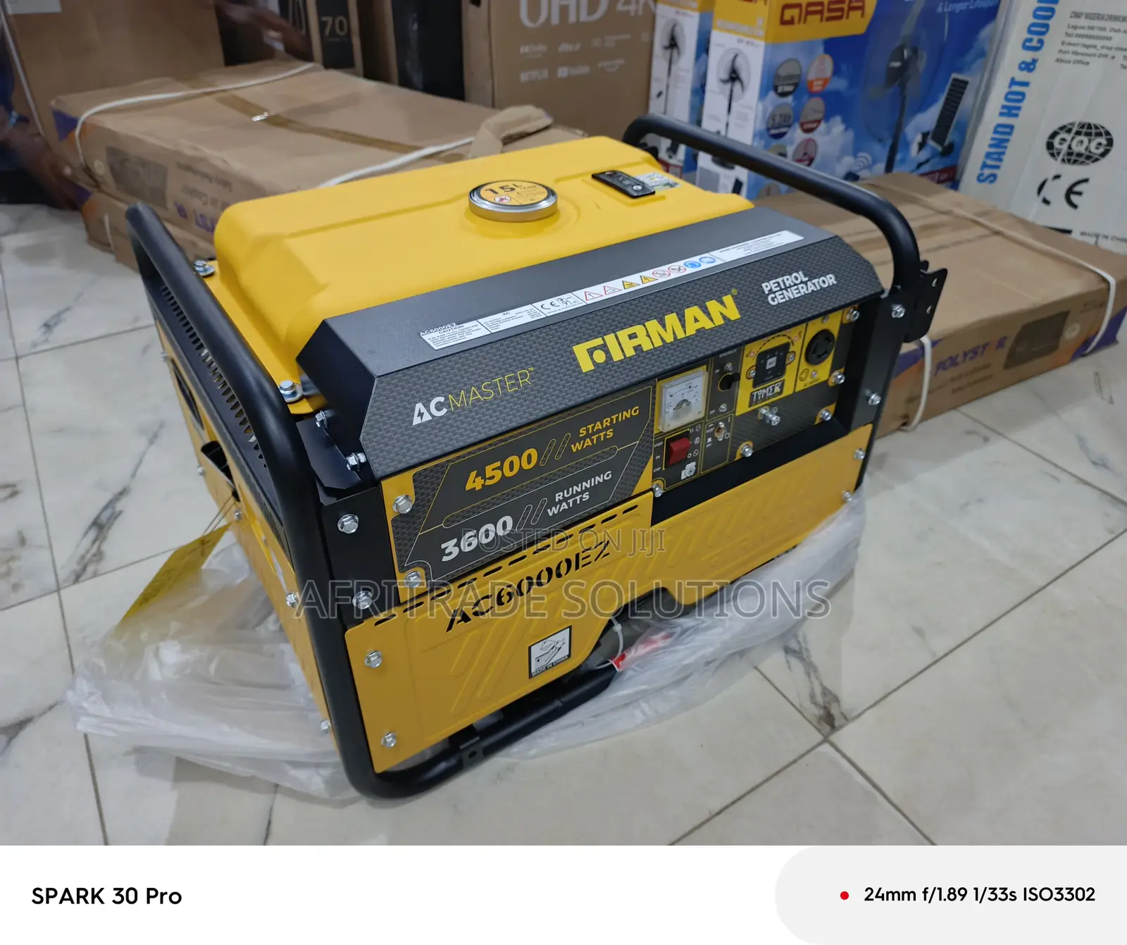Firman Ac6000e2 Generator – Reliable 4.5kva Output