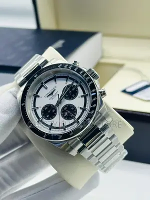 Longines Quality Luxury Men Chain Strap Wristwatch