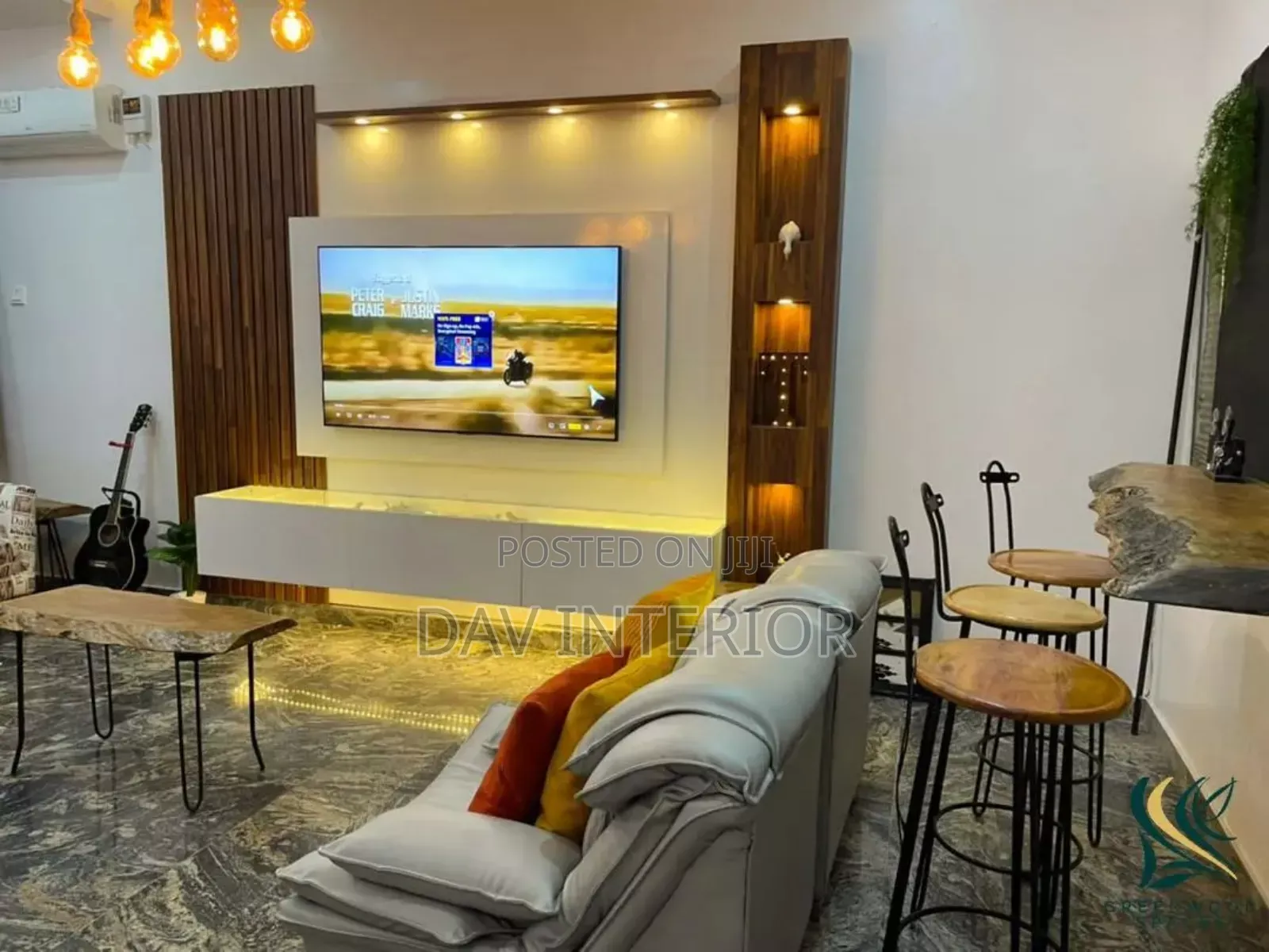Modern Tv Console Made With MDF More