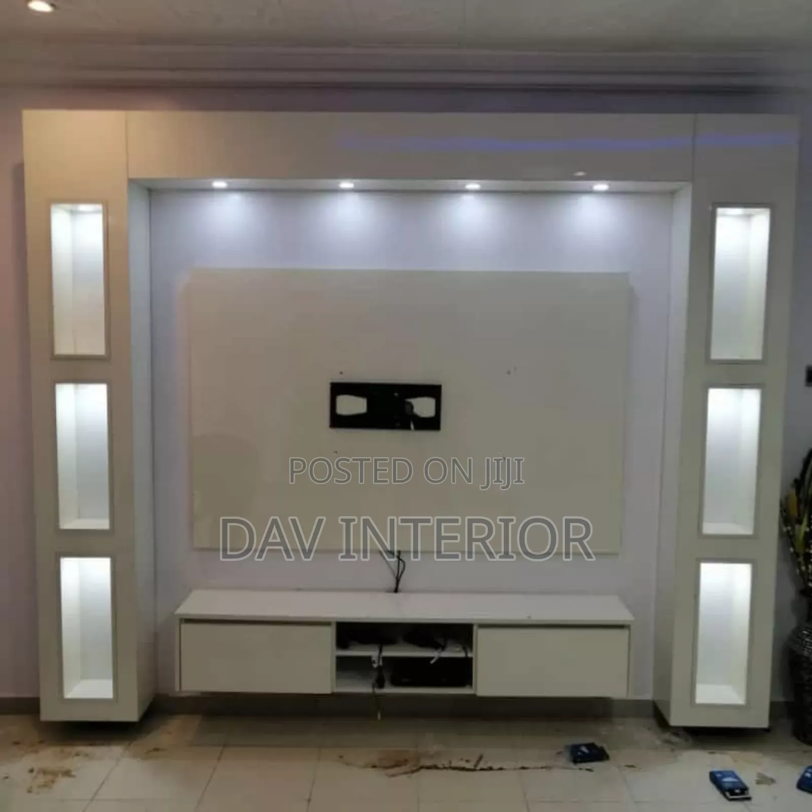 Modern Tv Console Made With MDF More
