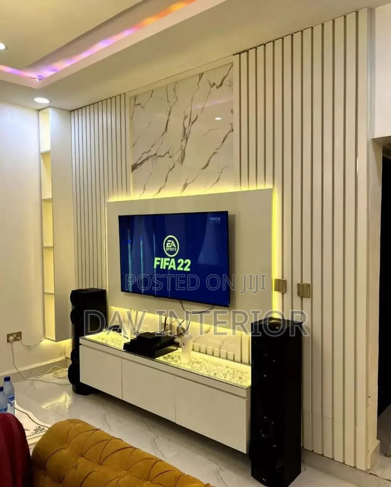 Modern Tv Console Made With MDF More