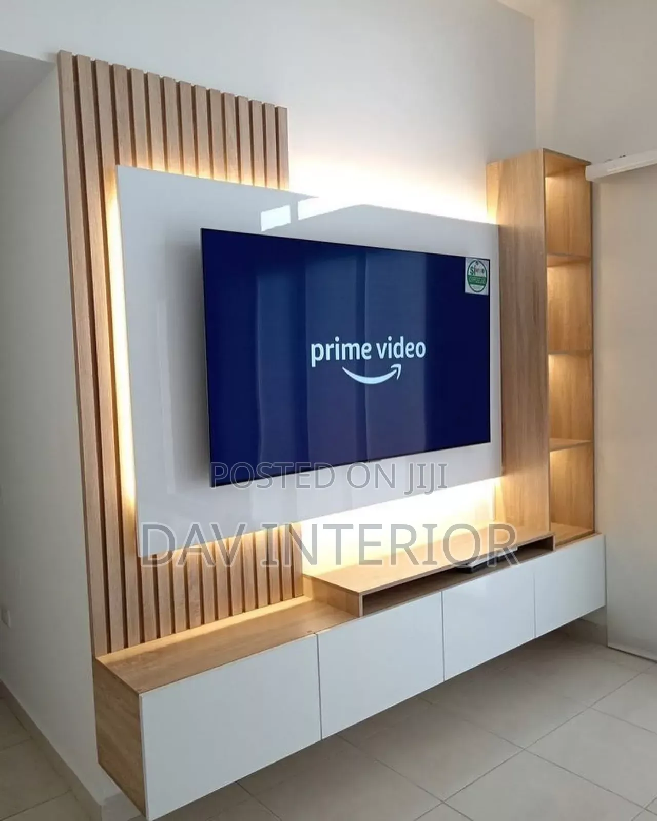 Modern Tv Console Made With MDF More