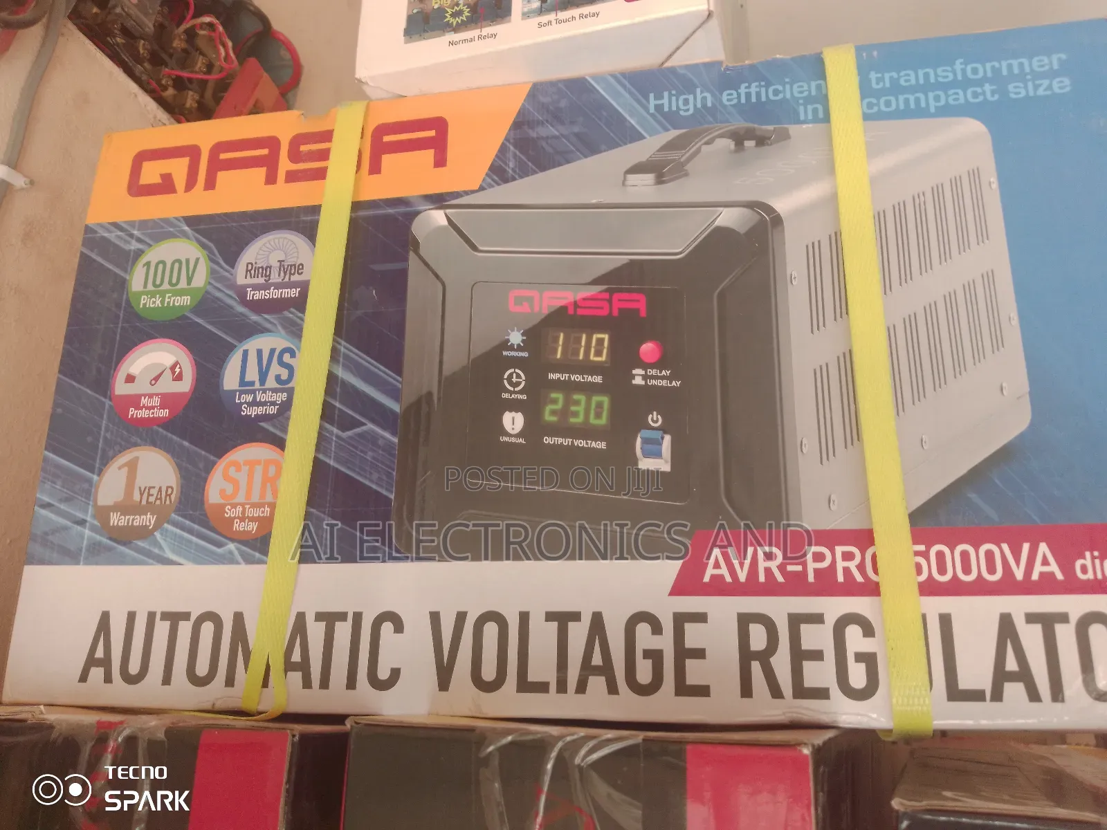 Qasa Voltage Stabilizer 5000w