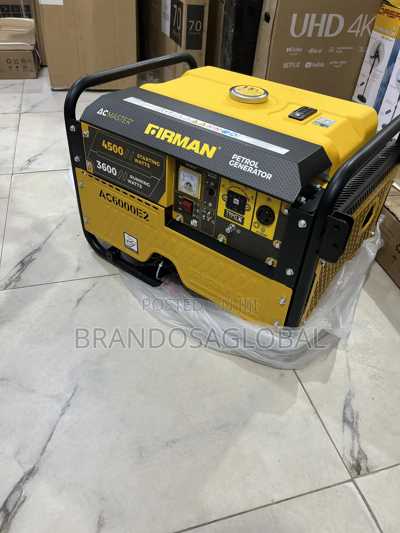 Firman 3.5kva Semi Silent Generator – Ac6000e2 With Switch Start