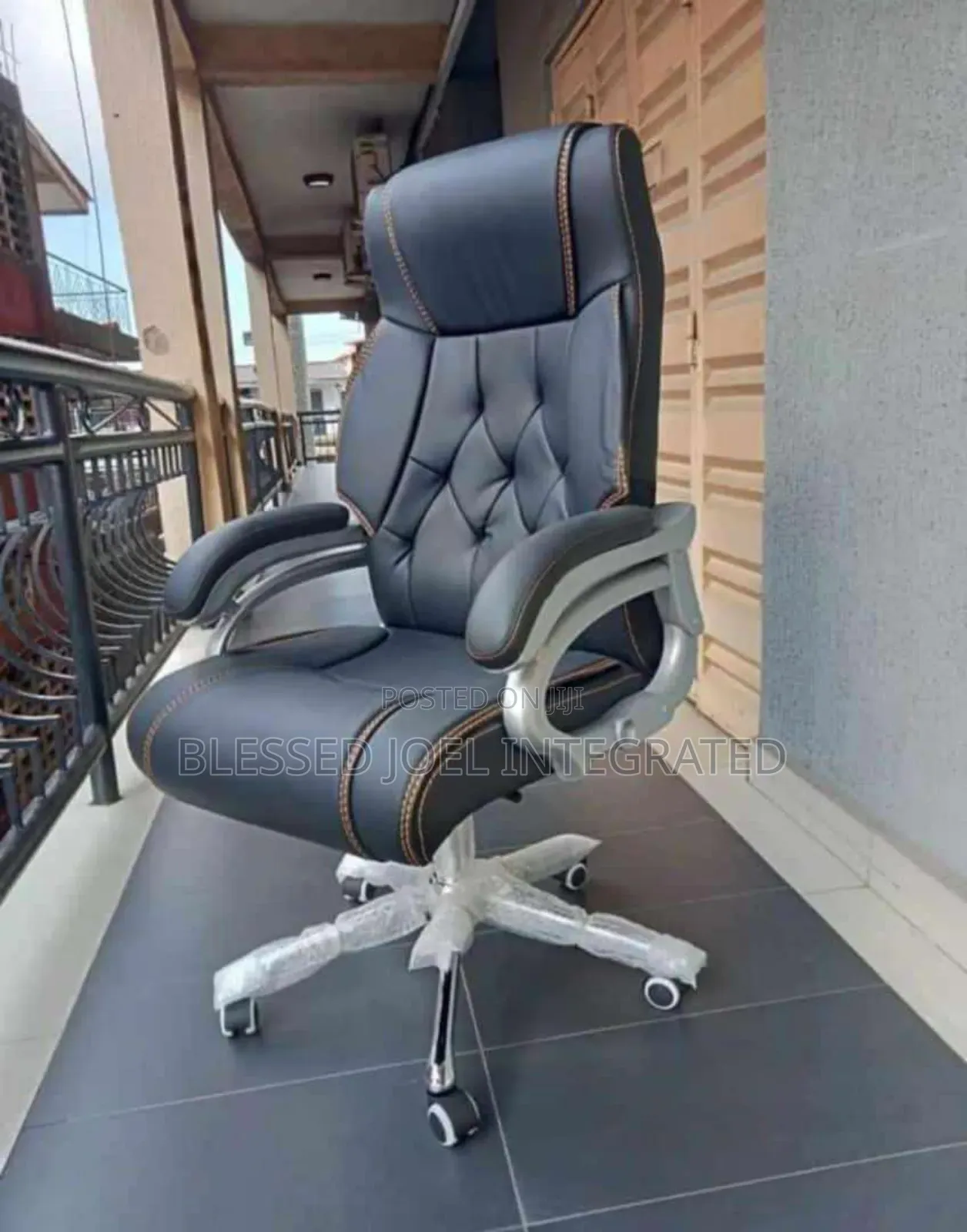 Ash Colour Office Swivel Chair