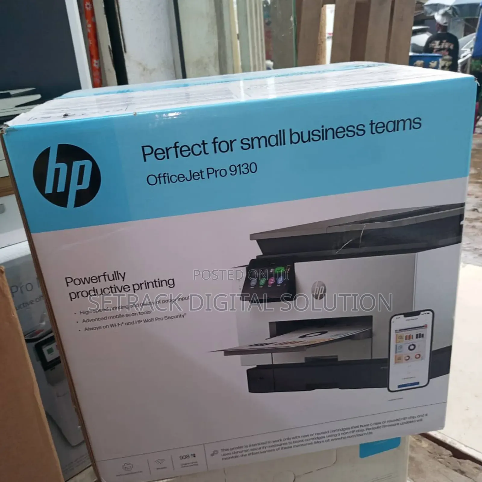 Hp Officejet Pro 9130 A4 Colour All in One Printer