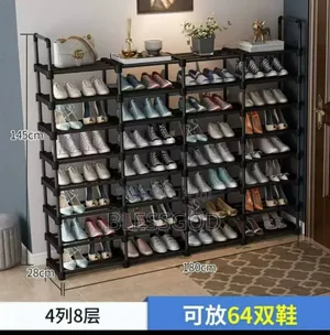 4 Partition High Quality Shoe Rack