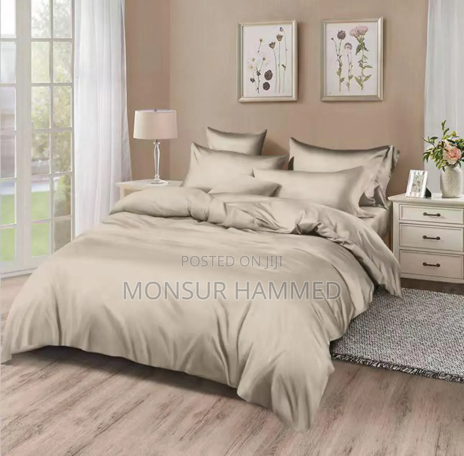 American  Cotton Bedsheet Nd Duvet