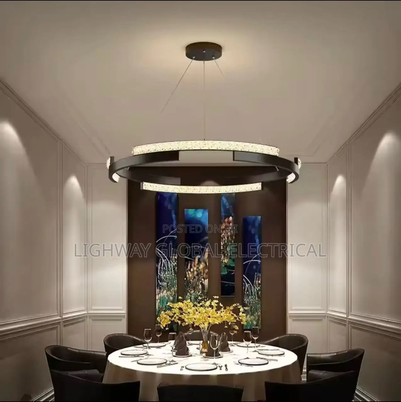 2025 Modern Pendant Circle Chandelier