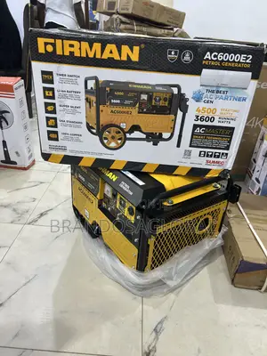 Firman Ac6000e2 3.5kva Key Start Generator – Powerful Backup Solution