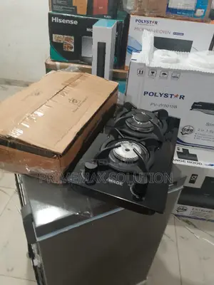 Image Double Burner Hob With Flame Failure Device