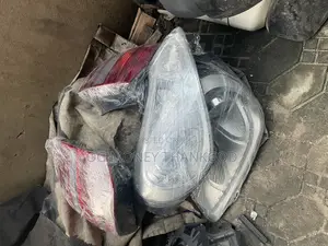 Set of Headlights and Backlight Porsche Cayenne 2008