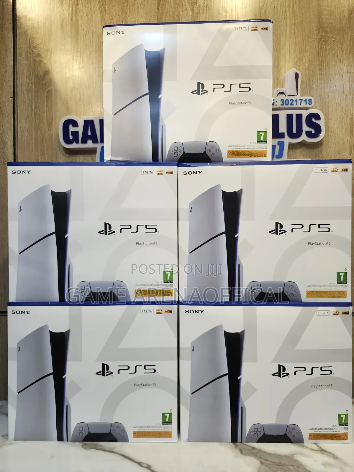 Sony Ps5 Slim – Complete Box Accessories Included