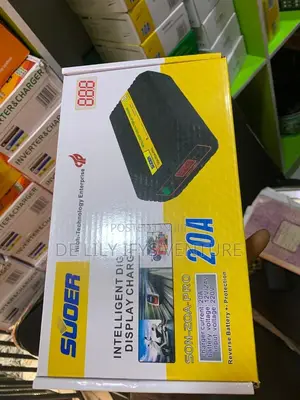 Intelligent Dig Display Battery Charge 20a
