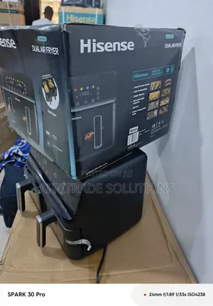 Hisense 8l Air Fryer – Fast Heating for Quick Meals