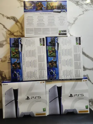 Sony Ps5 Slim – Full Box With Accessories + Cable Set