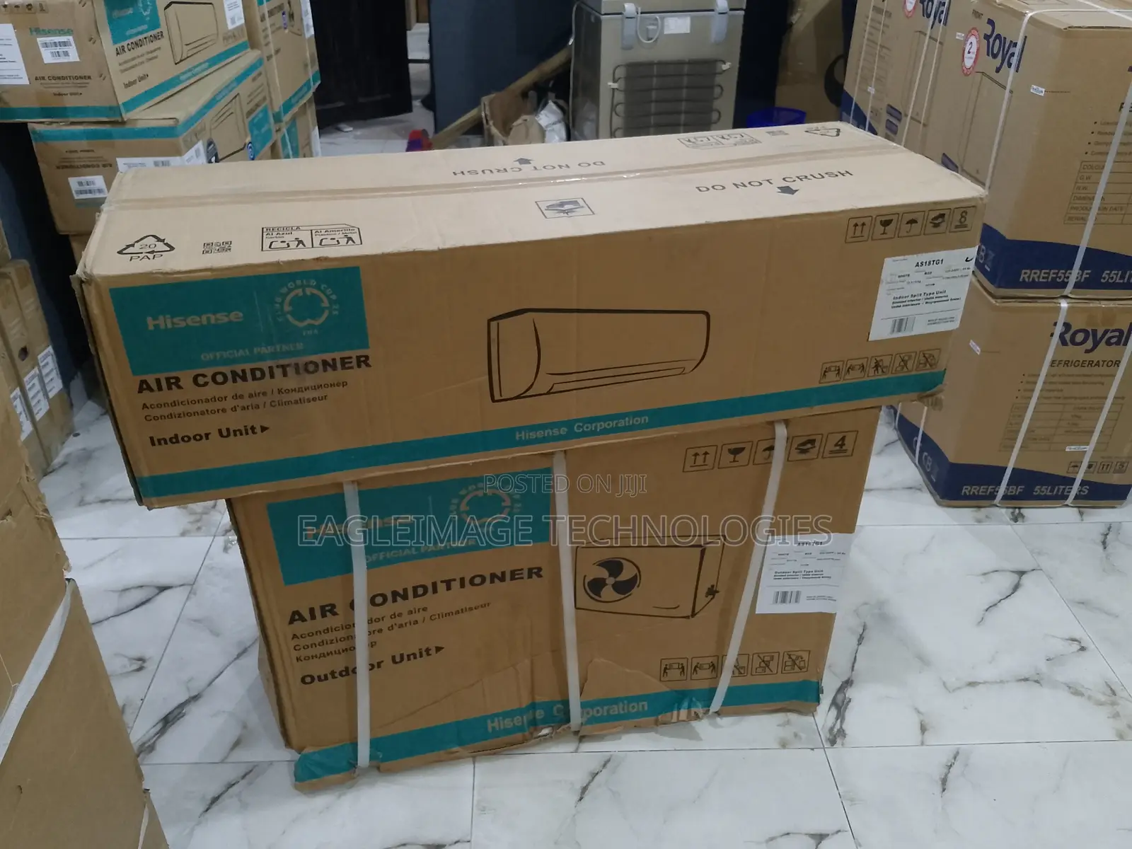 Authentic Hisense 2hp Split Air Conditioner - Rotary Compressor Power