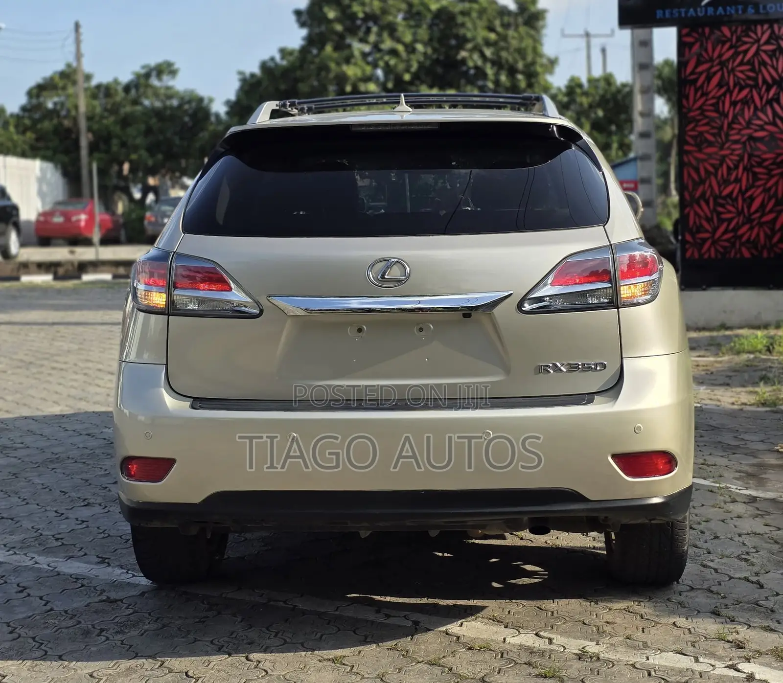 Lexus RX 350 2013 Gold
