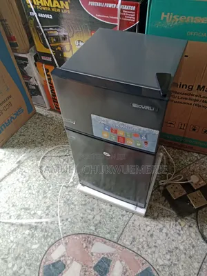 Skyrun Table Top Fridge Double Door Low Voltage