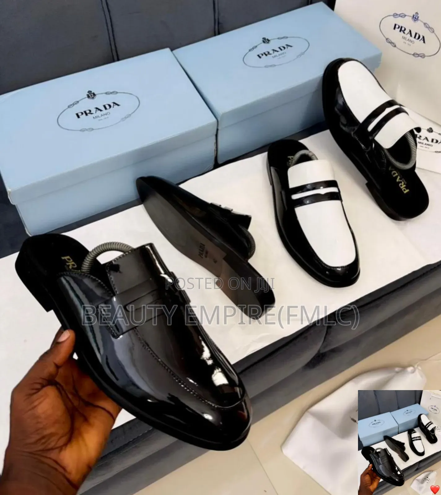 Luxury Prada Half Shoes