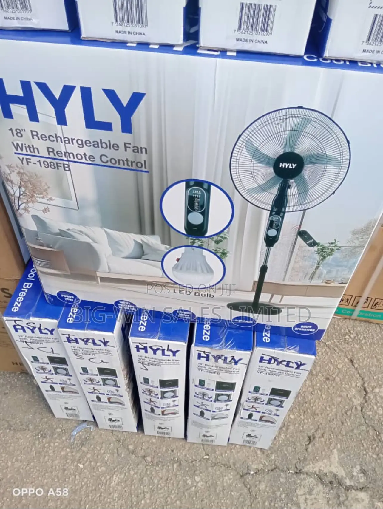 Hyly Rechargeable Fan