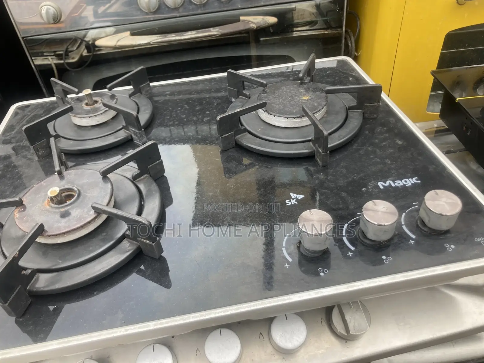 3 Burner Cabinet Gas Cooker