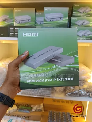 Hdmi 200m KVM Ip Extender – Full Hd 1080p Video Mouse Over Ethernet