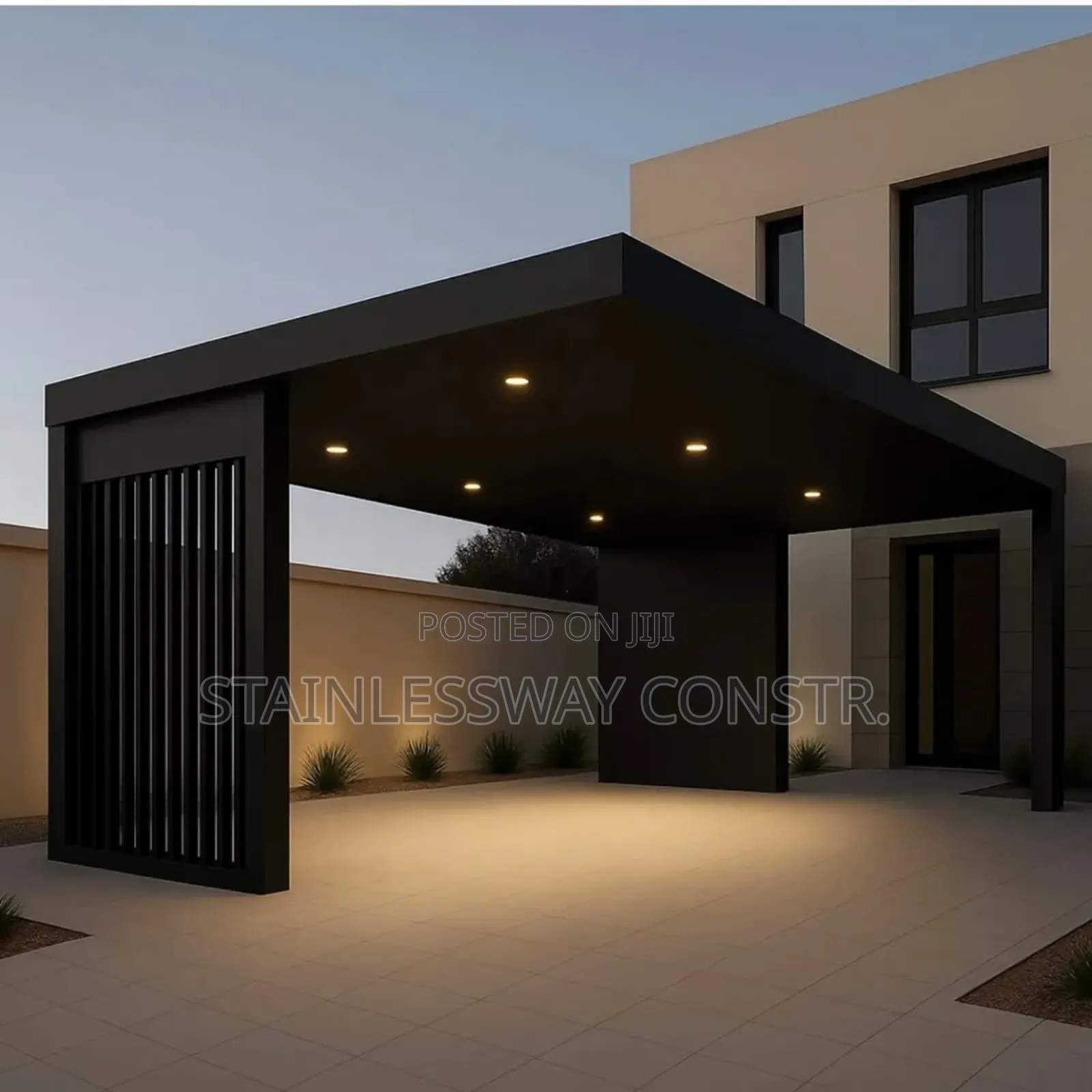 Frontal Sit-Out Pergola