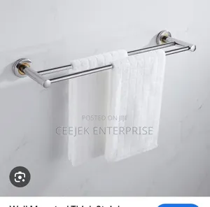 Double Stainless Towel Rack