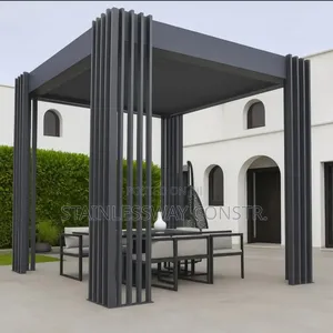 Bold Beautiful Sit-Out Pergola
