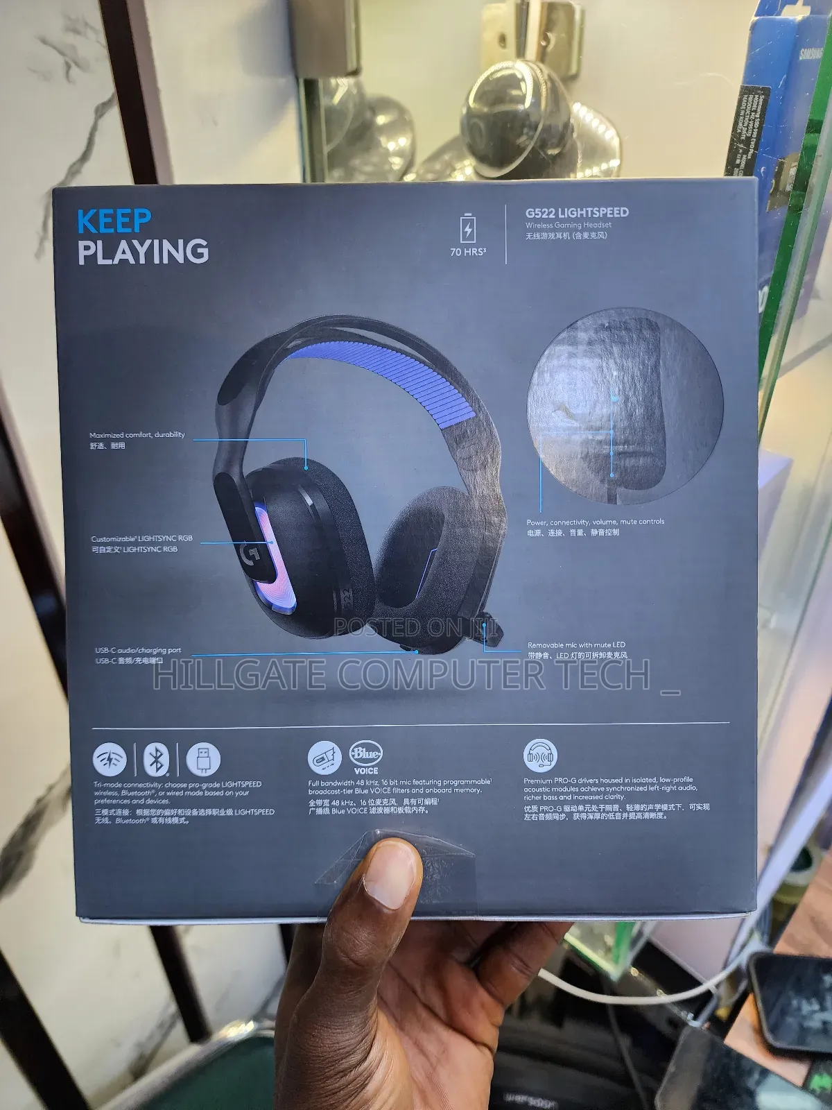 Logitech G522 Wireless Bluetooth Headset