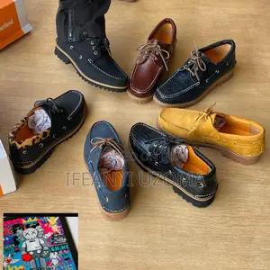 Classic Big Quality Leather Timberland Men Shoe
