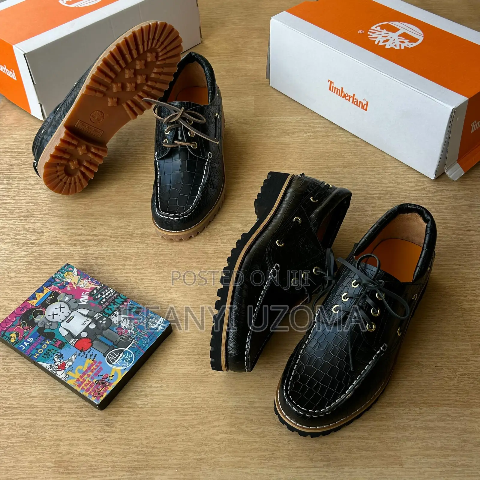 Classic Big Quality Leather Timberland Men Shoe