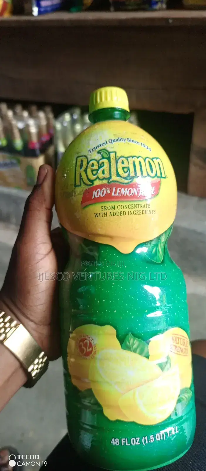 Realemon Juice 100% Lemon