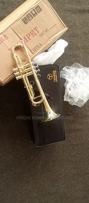 Gold Yamaha Trumpet