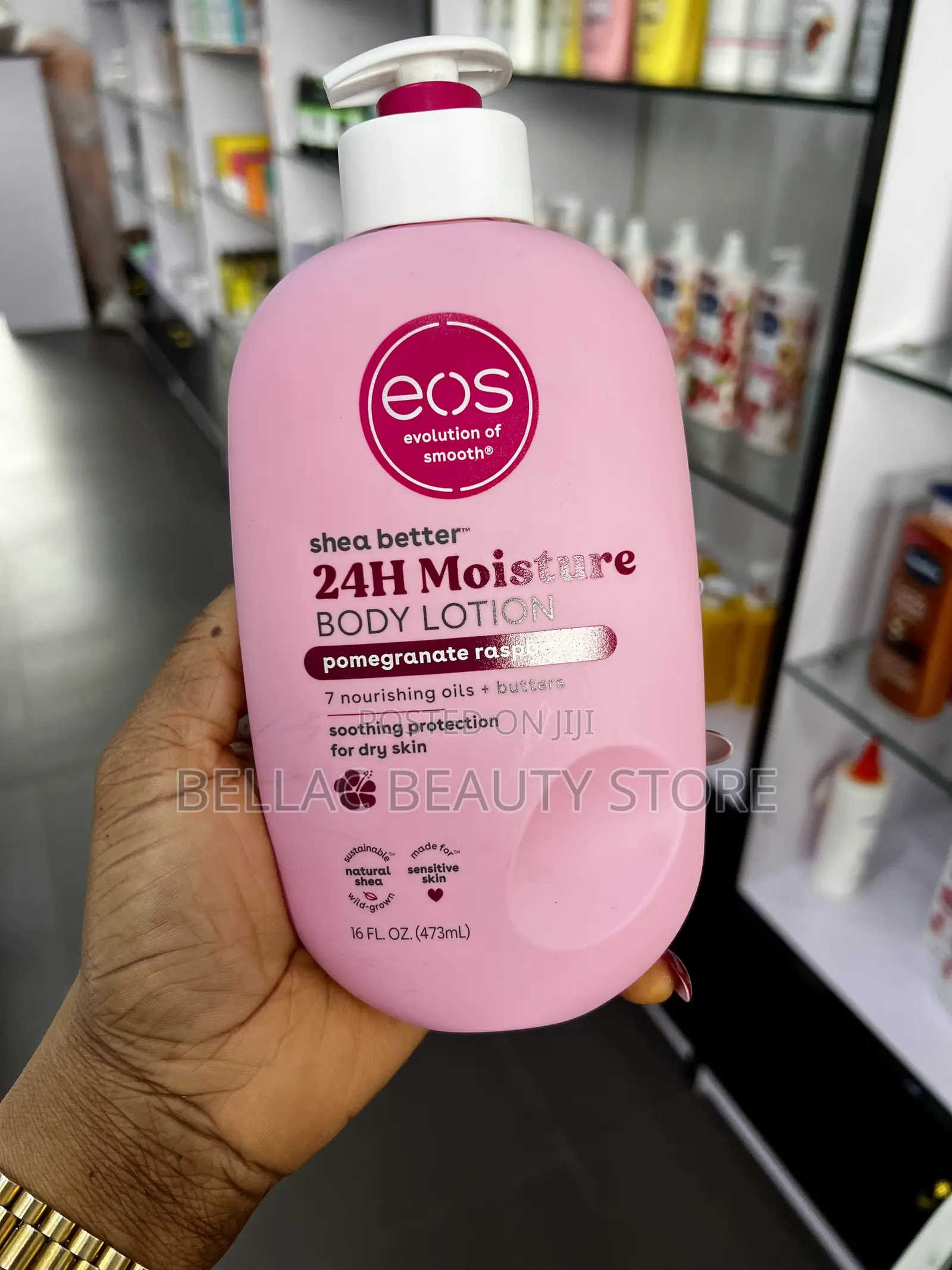 Eos 24h Moisture Pomegranate Raspberry Lotion