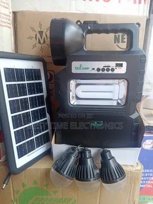 Cclamp Portable Solar Light Power Pack
