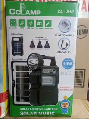Cclamp Portable Solar Light Power Pack