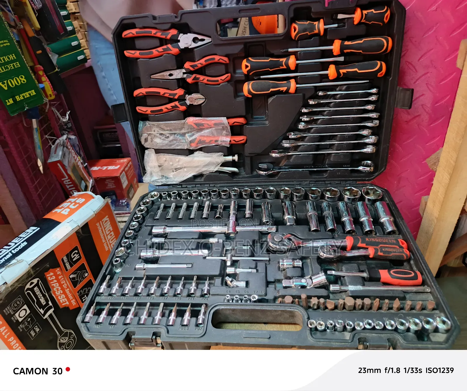 131pcs Professional Tools Box