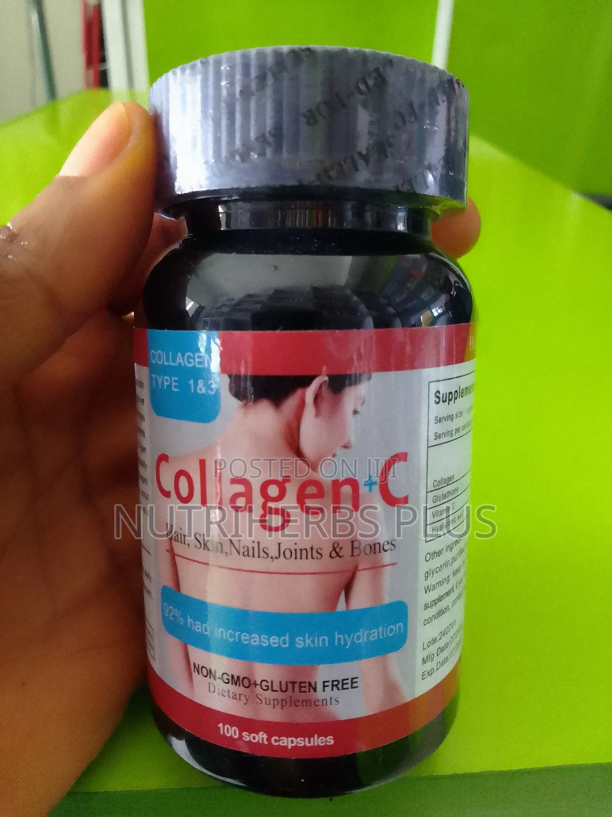 Collagen+ C : For Increased Skin Hydration