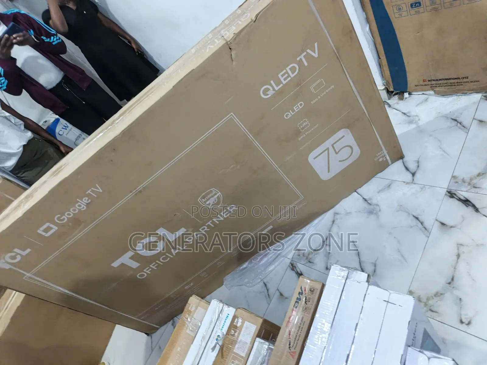 TCL 75p7k 75 Inch Qled Screen – Crisp Display Quality