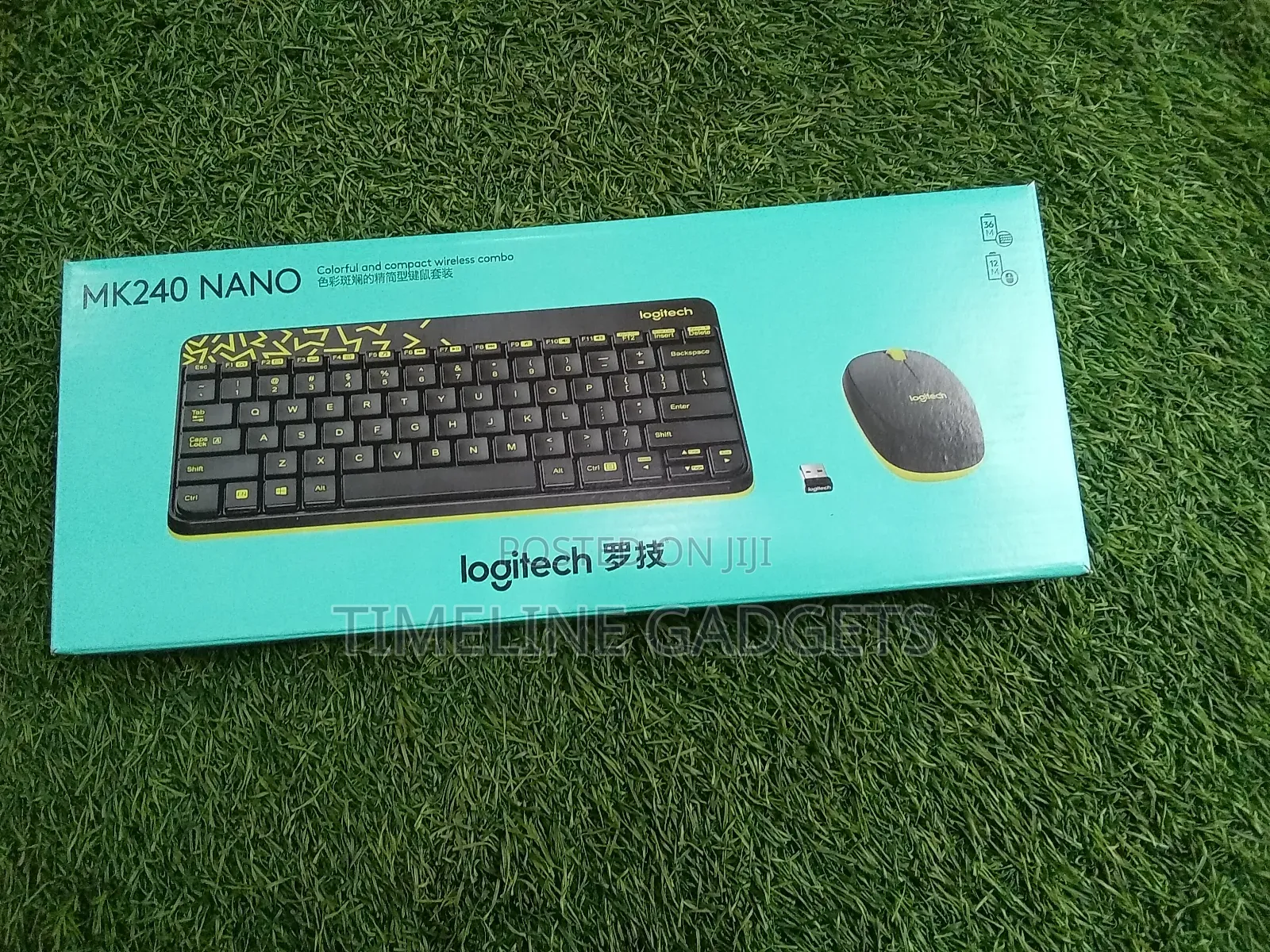 Logitech Mk240 Nano Wireless Keyboard and Mouse